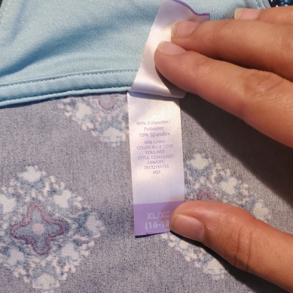 Patterned Halter Top Nightgown - Picture 7 of 7